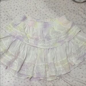 Pastel Tiered Women's Skirt